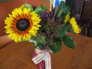My lovely b-day flowers